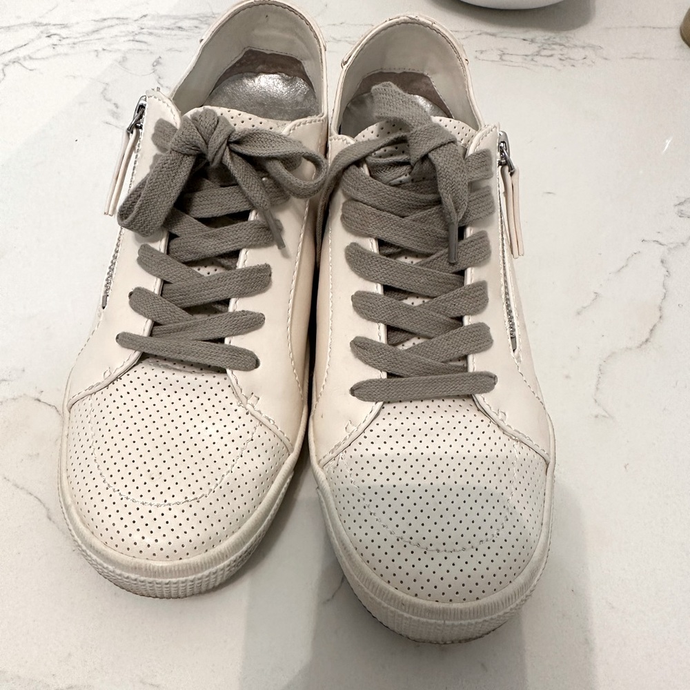Dolce Vita white sneakers